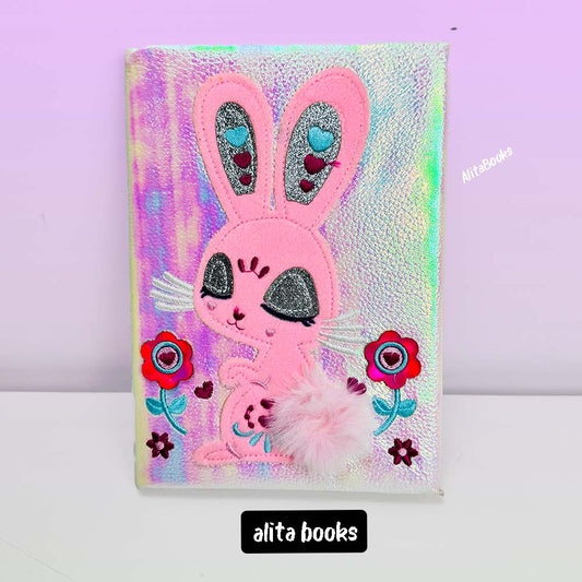 Premium Rabbit Diary  - Notebook / Journal A5