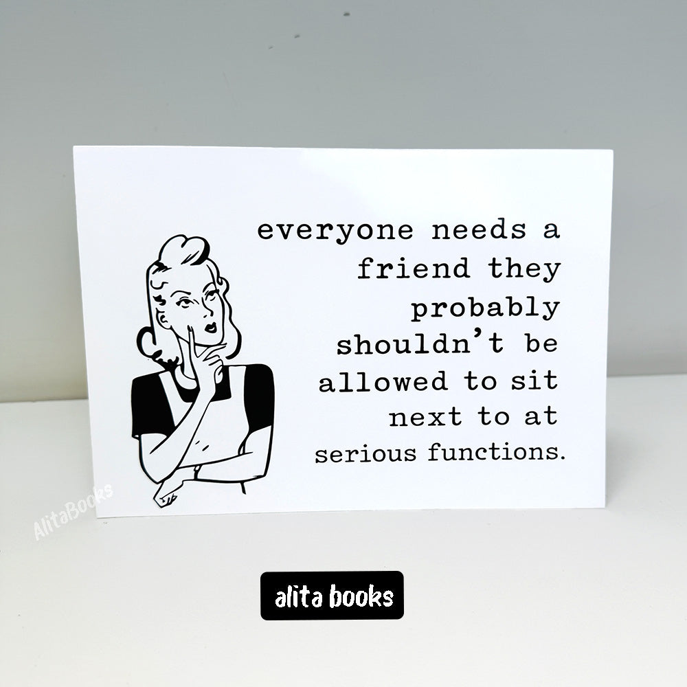 Funny Friendship - Card