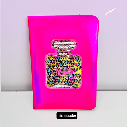 Glossy Pink Diary  - Notebook / Journal A5