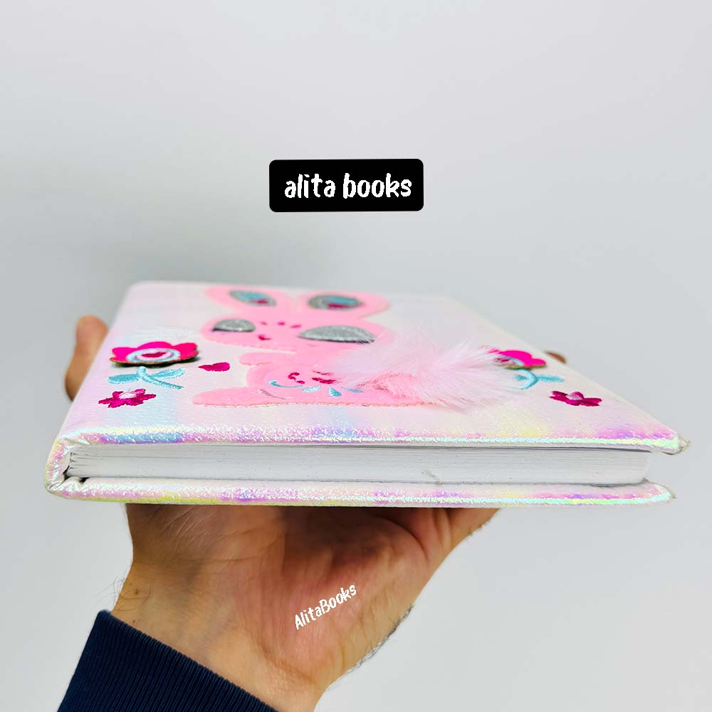 Premium Rabbit Diary  - Notebook / Journal A5