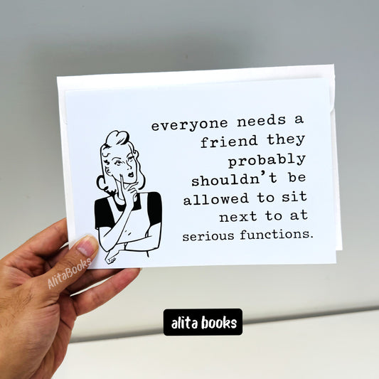 Funny Friendship - Card