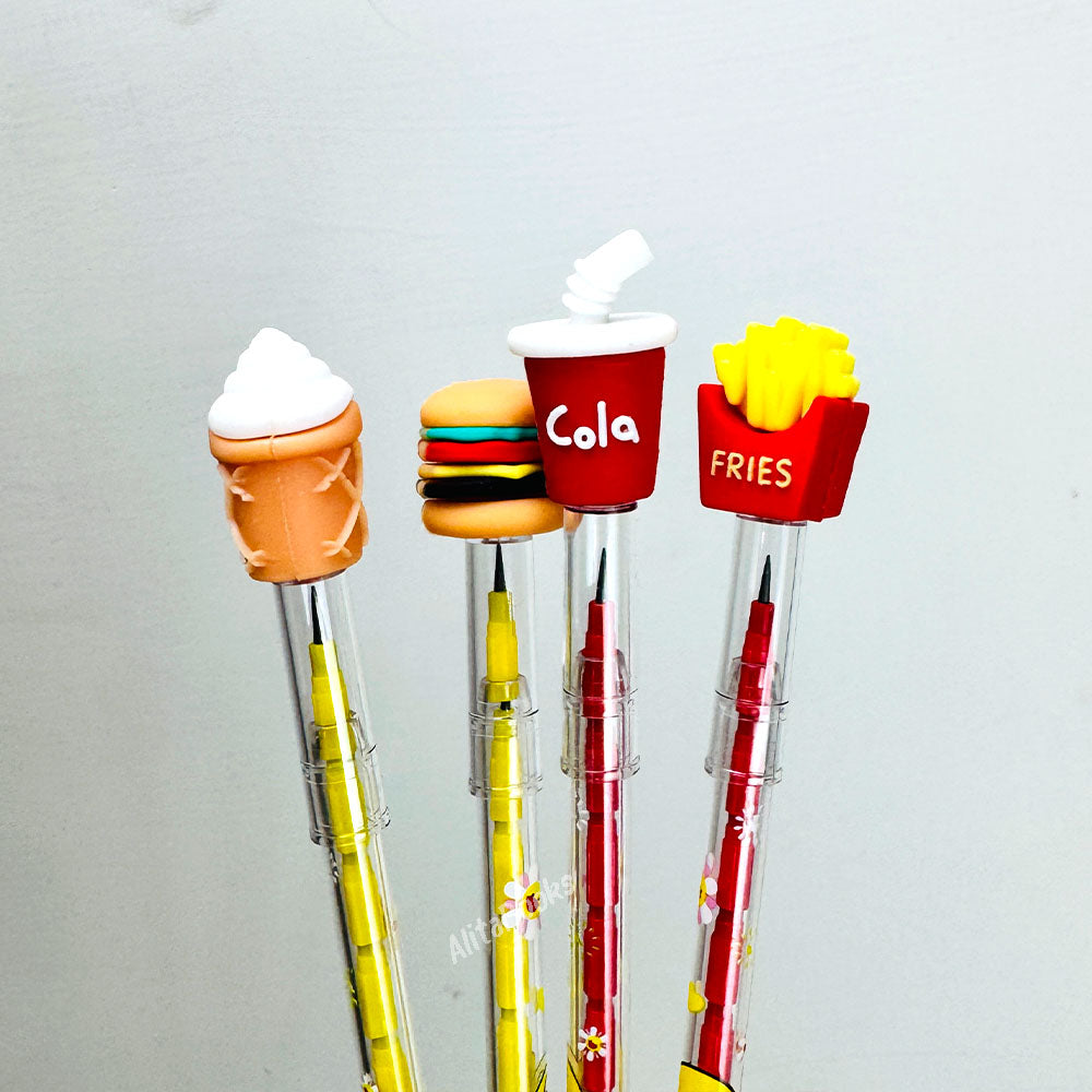 4 Fast Food Pack - Pencils