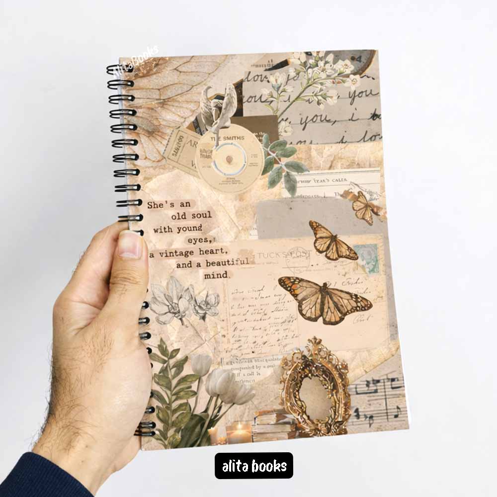 Vintage Style Diaries -  Happy Deal 5