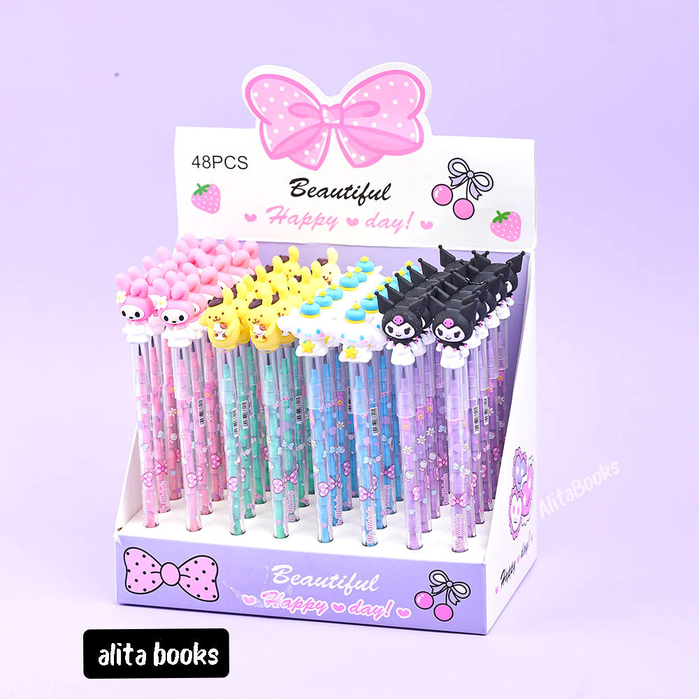 Pack of 4 Kuromi  - Pencils