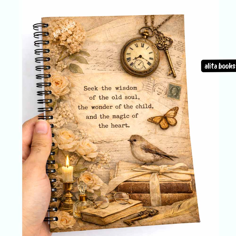 Vintage Style Diaries -  Happy Deal 5